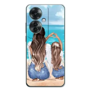 Чехлы для МАМЫ на OPPO Reno 11F (Мама и дочь)