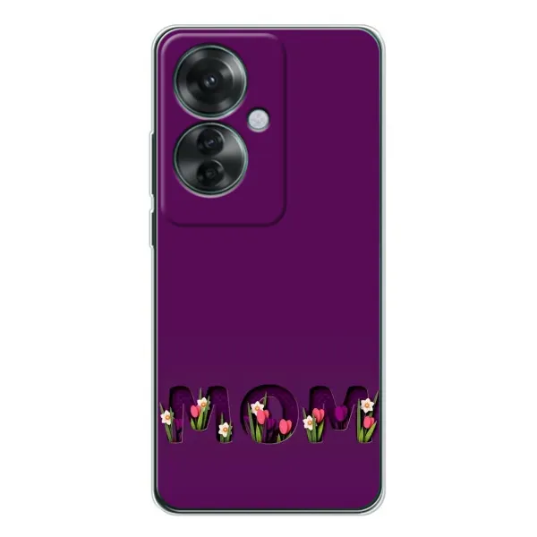 Чехол с рисунком «Мама с цветами» для OPPO Reno 11F Чехол с рисунком «Мама с цветами» для OPPO Reno 11F