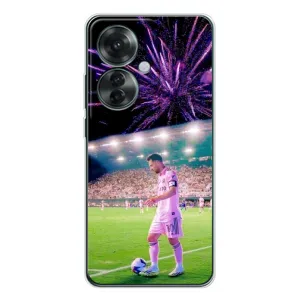Чехлы Лео Месси в Майами на OPPO Reno 11F (Месси в Майами)