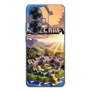 Чохол майнкрафт для OPPO Reno 11F (MINECRAFT)
