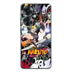 Купить Чохли на телефон з принтом Anime для OPPO Reno 11F (Наруто постер)