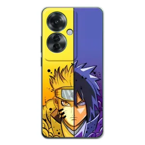 Купить Чохли на телефон з принтом Anime для OPPO Reno 11F (Naruto Vs Sasuke)