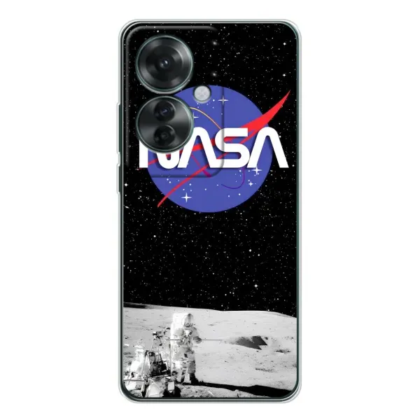 Чехол с рисунком «Nasa на луне» для OPPO Reno 11F Чехол с рисунком «Nasa на луне» для OPPO Reno 11F