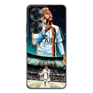 Силиконовый Чехол OPPO Reno 11F (Неймар ПСЖ)