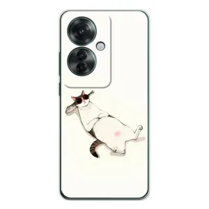 Чохол на тематику: Коти для OPPO Reno 11F (Відпочинок)