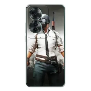 Чохол з картинкою "Герой Pubg" на OPPO Reno 11F (Пабг)