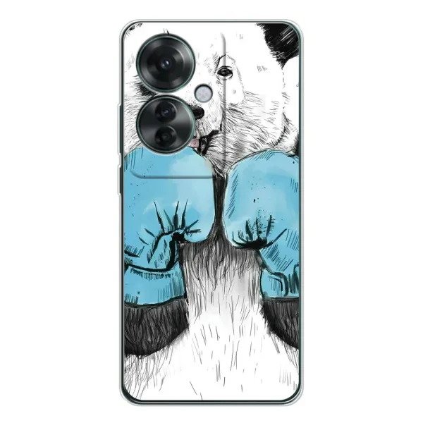 Чехол с рисунком «Панда боксер» для OPPO Reno 11F Чехол с рисунком «Панда боксер» для OPPO Reno 11F