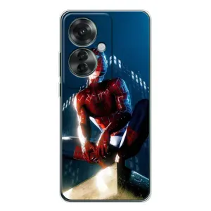 Чохол Супергерой Людина Павук на OPPO Reno 11F (Павук на домі)