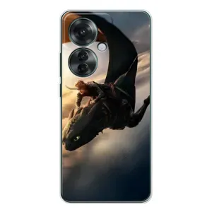 Чохол дракон Беззубик для OPPO Reno 11F (Політ Беззубика)