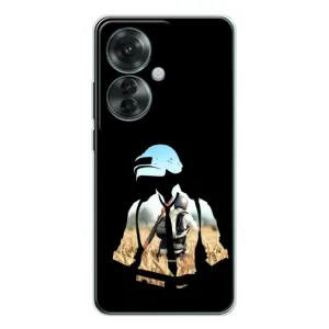 Чохол з картинкою "Герой Pubg" на OPPO Reno 11F (Пубг мен)
