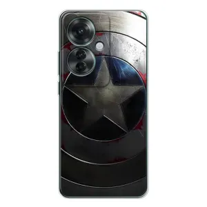 Чохол с Щітом Капітана Америки на OPPO Reno 11F (Ретро Щит Капітана)