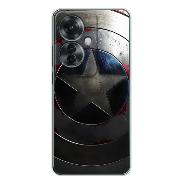 Чехол с рисунком «Ретро Щит Капитана» для OPPO Reno 11F Чехол с рисунком «Ретро Щит Капитана» для OPPO Reno 11F