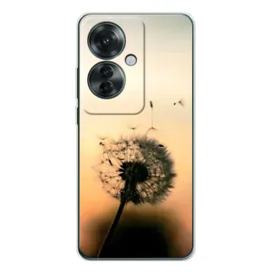 Силиконовый Чехол с одуванчиками на OPPO Reno 11F (Роздумаханый одуванчик)