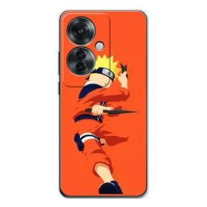 Чохли з принтом НАРУТО на OPPO Reno 11F (Силует Наруто)