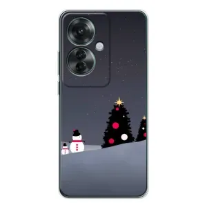 Чохли на Новий Рік OPPO Reno 11F (Сніговички)