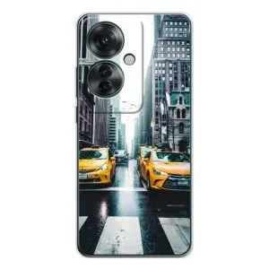 Чехол с рисунком «Такси» для OPPO Reno 11F