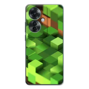Чохли для OPPO Reno 11F (Персонажі МайнКрафт) (Текстура)