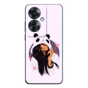 Чехол Стильные девушки на OPPO Reno 11F (В пижаме)