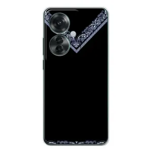 Силиконовый Чехол на OPPO Reno 11F (Воротник вышиванки)