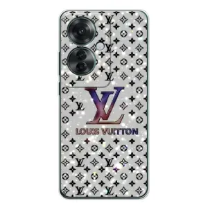 Чехол Стиль Louis Vuitton на OPPO Reno 11F (Яркий LV)