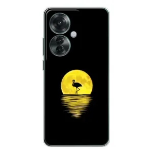 Летний Чехол на OPPO Reno 11F (Желтый Закат)