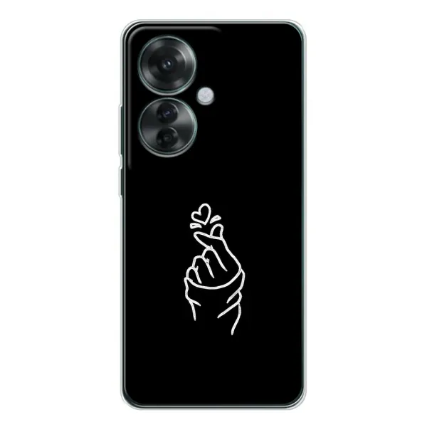 Чехол с рисунком «Знак Сердечка» для OPPO Reno 11F Чехол с рисунком «Знак Сердечка» для OPPO Reno 11F