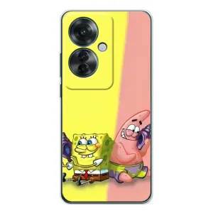 Чехлы с Патриком на OPPO Reno 11F (Звонок)