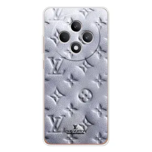 Текстурный Чехол Louis Vuitton для ОППО Рено 12 Ф (Белый ЛВ)