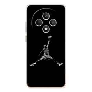 Силиконовый Чехол Nike Air Jordan на ОППО Рено 12 Ф (Джордан)