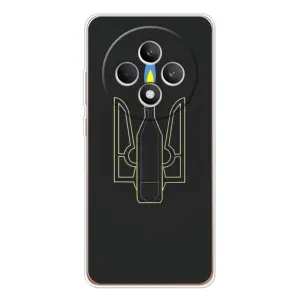 Чехол с картинкой (Патриотический ГЕРБ) на OPPO Reno 12 F (Герб - Молотова)