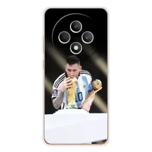 Чехлы Лео Месси Аргентина для OPPO Reno 12 F (Кубок Мира)