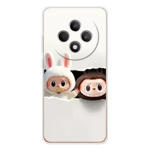 Чехол с принтом Лабубу для OPPO Reno 12 F (Фигурки Labubu)