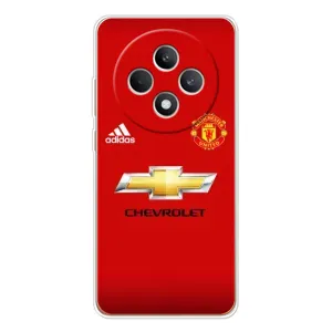 Силиконовые Чехлы принт Футбол на OPPO Reno 12 F (Man United)