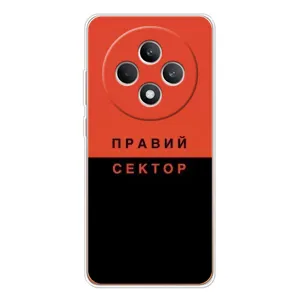 Чехлы УПА (Красно-Чёрный) на OPPO Reno 12 F (Правый Серктор)