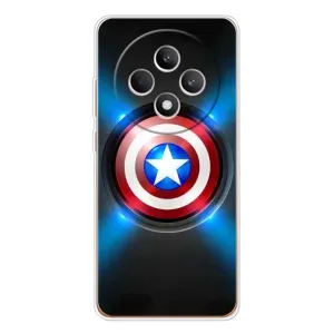 Чохол с Щітом Капітана Америки на OPPO Reno 12 F (Яскраий Щит Капітана)