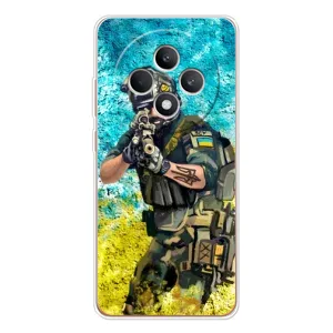 ЗСУ Чехлы (TPU) для OPPO Reno 12 F (ЗСУ Воин)