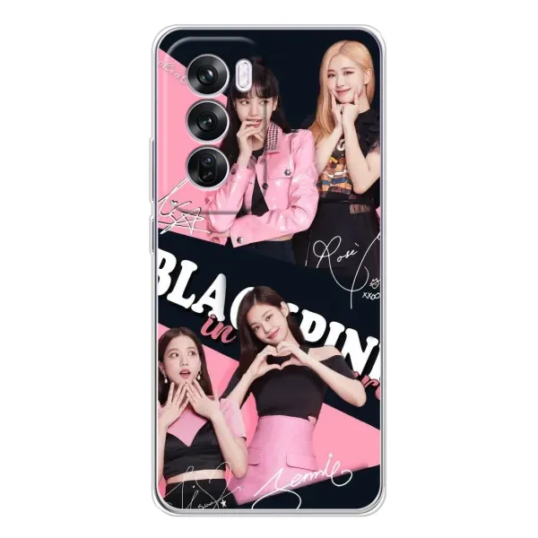Чехол с рисунком «BLACKPINK» для OPPO Reno 12 Pro