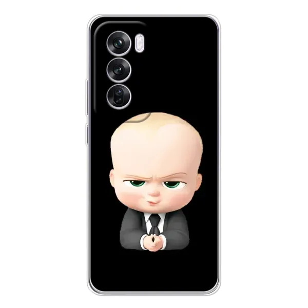 Чехол с рисунком «Бос» для OPPO Reno 12 Pro