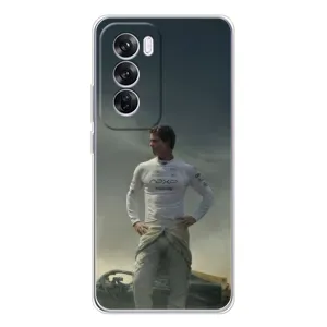 Чехол фильм Формула 1 для OPPO Reno 12 Pro (Бред Питт)