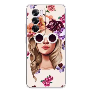 Чохол з картинкою Модні Дівчата OPPO Reno 12 Pro (Дівчина в окулярах)