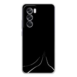 Чохол з картинками на чорному фоні для OPPO Reno 12 Pro (Дорога)