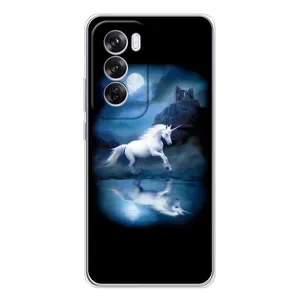 Чехол Unicorn на OPPO Reno 12 Pro (Единорог)