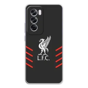 Силиконовые Чехлы принт Футбол на OPPO Reno 12 Pro (Эмблема Liverpool)