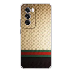 Чехлы Бренд GUCCI для OPPO Reno 12 Pro (Фон Гуччи)
