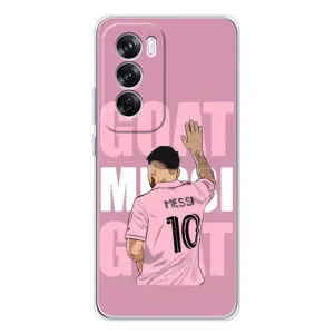 Чехлы Лео Месси в Майами на OPPO Reno 12 Pro (GOAT MESSI)