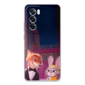 Силиконовый чехол с принтом Зоотрополіс для OPPO Reno 12 Pro (Главные герои)