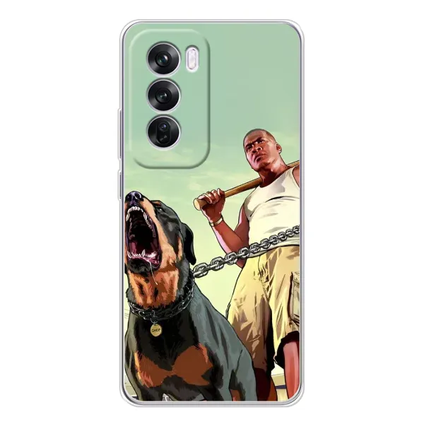Чехол с рисунком «GTA» для OPPO Reno 12 Pro Чехол с рисунком «GTA» для OPPO Reno 12 Pro
