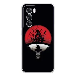 Чохли з принтом Ітачі Учіха на OPPO Reno 12 Pro (Ітачі на чорному)