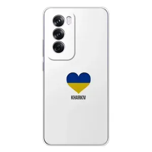 Чехлы силиконовые (Город Харьков) на Оппо Рено 12 Про (Kharkiv)