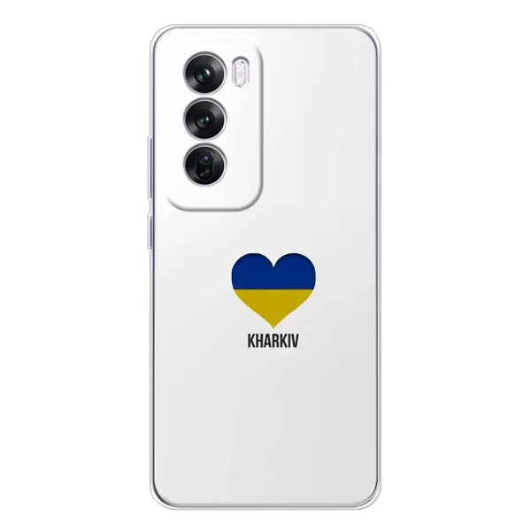 Чехол с рисунком «Kharkiv» для OPPO Reno 12 Pro